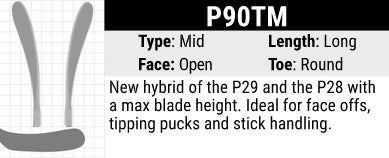 Armadillo TPM 1980 Senior Hockey Stick - A96 (retail patterns listed in description)